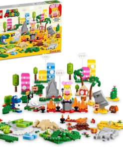 Super Mario™ Yaratıcılık Araç Kutusu Yapım Seti 71418-6 Yaş ve Üzeri Çocuklar için Koleksiyonluk Yaratıcı Oyuncak Yapım Seti (588 Parça)