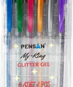 My-Kıng Simli Jel Kalem 6Lı Set - PE02227JK00S6