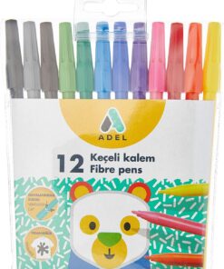 Keçeli Kalem, 12 Renk