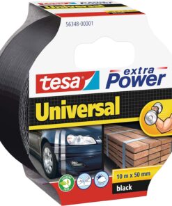 Duct Tamir Bandı, Extra Power Universal, Siyah, 10m X 50mm