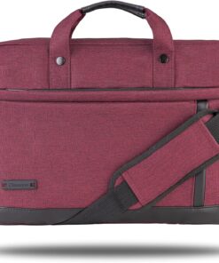 Ravenna VP1505 15,6" Su geçirmez kumaş ve fermuar Notebook Laptop El Çantası-Bordo