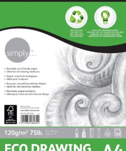Rowney Eco Drawing Eskiz Blok - A4 - 120GR -