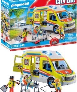 City Life 71202 ışıklı ve sesli ambulans, 4 yaşından büyük çocuklar için oyuncak