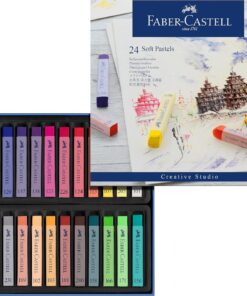 Creative Studio Toz Pastel Boya, Soft, 24 Renk