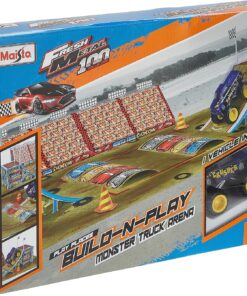 Fresh Metal Build-N-Play Monster Truck Arena Set