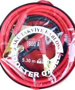 Akü Takviye Kablosu 1800 Amper Taşıma Çantalı Tır ve Kamyonlar İçin 5.3 Mt