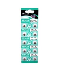 AG3 Saat Pili - Düğme Pil 10lu Paket LR41/192 1.55V