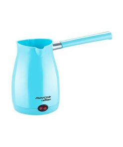 AWOX CAFFEEN  MAVİ  ELEKTRİKLİ CEZVE  TÜRK KAHVESİ  MAKİNESİ  PLASTİK   ÇİFT AĞIZ   0.4LT - 5 FİNCAN   1000W