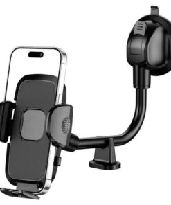 Ayarlanabilir Vakum Kilitli Cam Ve Torpidoya Takılabilen Telefon Tutucu