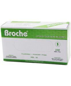 BROCHE  S  PUDRASIZ MUAYENE ELDİVENİ 100LÜ