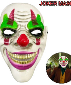 Delirten Gülüş Psikopat Palyaço Temalı Joker Maskesi