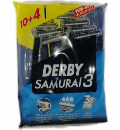 DERBY SAMURAİ 3 BIÇAK 10+4 PARÇA.POŞETLİ