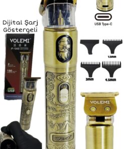 Dijital Göstergeli Saç Sakal Tıraş Makinesi - Sıfıra Yakın - IP-1949