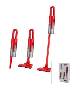 DİKEY ELEKTRİKLİ SÜPÜRGE 500W 90 DERECE BAŞLIK - 1.5LT TOZ HAZNE - ÇİFT FİLTRE - 5MT KABLO SVC-8616