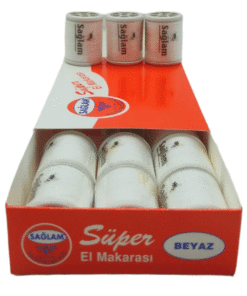 DİKİŞ İPLİK 900 MT 6 PARÇA  BEYAZ