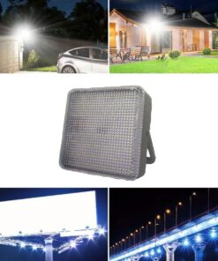 Dış Mekan ve Kamp İçin USB İle Şarj Olan 4 Farklı Işık Modlu Güçlü  Projektör Lamba 200W 3600 Mah