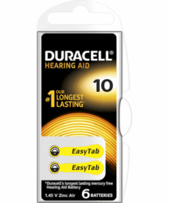 DURACELL 10 İŞİTME CİHAZI KULAK PİLİ 6 PİL 1 KUTU