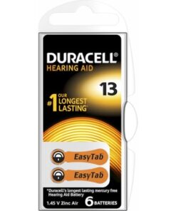 DURACELL 13 İŞİTME CİHAZI KULAK PİLİ 6 PARÇA  KUTU