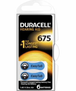 DURACELL 675 İŞİTME CİHAZ KULAK PİLİ 6 PARÇA  1 KUTU