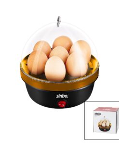 ELEKTRİKLİ YUMURTA PİŞİRME MAKİNESİ 7 YUMURTA=NORMAL - RADAN - KATI 350W SEB-5806