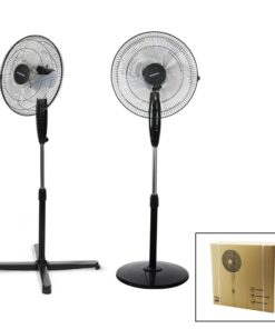 EV TİPİ  AYAKLI  VANTİLATÖR  3 PLS.KANAT - 3 KADEME HIZ   45W KTF-280 V-AOR-AOT KTF-285