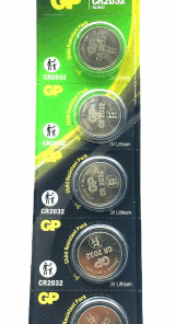 GP LITHIUM CR-2032-2CPU5 PARA PİLİ 3V 5Lİ KART