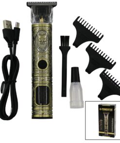 KOMPLE METAL ENSE ÇİZİM - SAÇ SAKAL TRAŞ MAKİNE USB ŞARJ - GÖSTERGET BIÇAK TR-1212