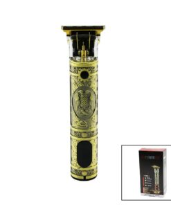 KOMPLE METAL  ENSE ÇİZİM - SAÇ SAKAL TRAŞ MAKİNE HIZLI USB ŞARJ - Ş.GÖSTERGE - 1200mAh   T BIÇAK TR-1220