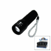 LED  HIGHLIGHTING ALUMİNUM FLASHLİGHT PİLLİ ZOOMLU EL FENERİ METAL KASA