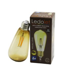 LEDOLET ST-064 4W - E27 RUSTİK AMPUL 400LUMEN