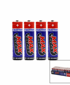 MAX ENERGY MAX-0636 PVC KALEM PİL 60 PARÇA