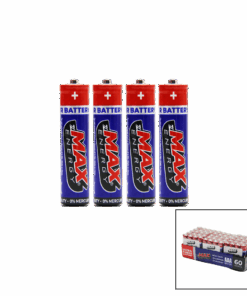 MAX ENERGY MAX-0637 PVC İNCE PİL 60 PARÇA