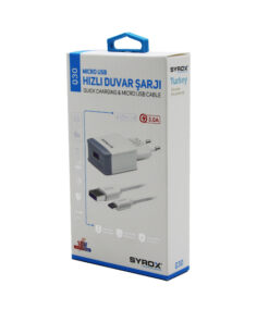 MICRO USB HIZLI 3.0A MİKRO SAMSUNG EV ŞARJ ALETİ