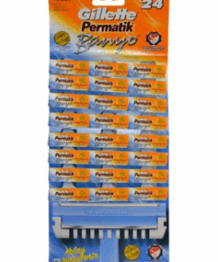 PERMATİK BANYO SAPLI JİLET KARTELA 48 PARÇA