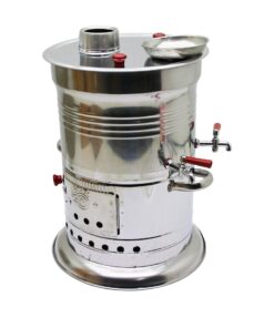 PİKNİK SEMAVERİ 10LT ÇİFT MUSLUK KUTULU