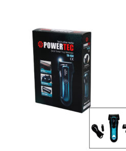 POWERTEC TR-150 ŞARJLI ÇİFT BIÇAK SIFIR SAKAL TRAŞ MAKİNESİ BIYIK DÜZELTME - YEDEK BAŞLIK