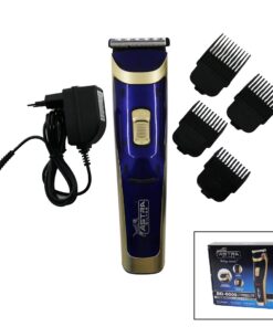 SAÇ SAKAL KESME TRAŞ MAKİNESİ FİŞ ŞARJLI - LED GÖSTERGE - RENKLİ KROM KAPLAMA GÖVDE  RD-6005