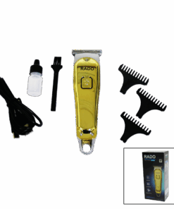 SARI METAL KAPLAMA USB ŞARJLI SAÇ SAKAL TRAŞ MAKİNESİ RD-3638