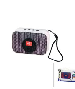 ŞARJLI   WIRELESS - TF CARD - USB - RGB IŞIKLI EKRAN  SPEAKER TELEFONLUKLU - TAŞIMA İPLİ PL-4635