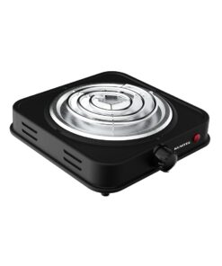 TEK GÖZLÜ   AÇIK REZİSTANS  SİYAH ELEKTRİKLİ OCAK  1000W  LX-7001