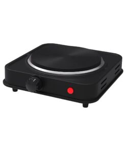 TEK GÖZLÜ  SİYAH ELEKTRİKLİ OCAK  1000W  LX-7001