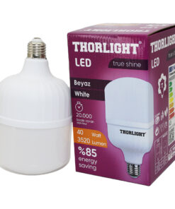 THORLIGHT 40W E27 TORCH T-SHAPE BEYAZ LED AMPUL T-40B