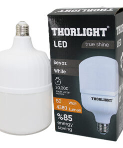 THORLIGHT 50W E27 TORCH T-SHAPE BEYAZ LED AMPUL T-50B