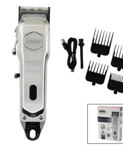 USB ŞARJLI - DİJİTAL GÖSTERGE  SAÇ - SAKAL KESME TRAŞ MAKİNESİ  ÇELİK GÖVDE - KOLLU TARAK AYARI SHC-1905