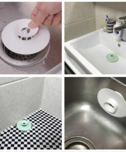 Vakumlu Lavabo Süzgeci - Tahliye ve Durdurma Süzgeci