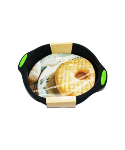 YUVARLAK 28CM SİLİKON - SİYAH KEK KALIBI
