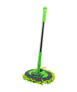 25CM - OVAL   MAKARNA  MOP RENKLİ MİKROFİBER  180° HAREKETLİ - UZAYAN METAL SAPLI= 54--90CM