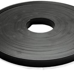 5 Metre Şerit Mıknatıs Magnet -Esnek Manyetik Şerit -12mm genişlik -1mm kalınlık- ARKASI YAPIŞKANSIZ