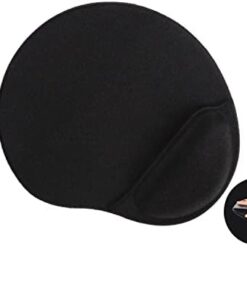 LN-2053 Large Boy Siyah Ergonomik Suya Dayanıklı Agrı Kesicili Bileklikli Mouse Pad