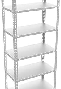 BURADA 6 Katlı Galvaniz Çelik Depo, Kiler, Dosya Rafı 31x93 0.70 mm 200 cm